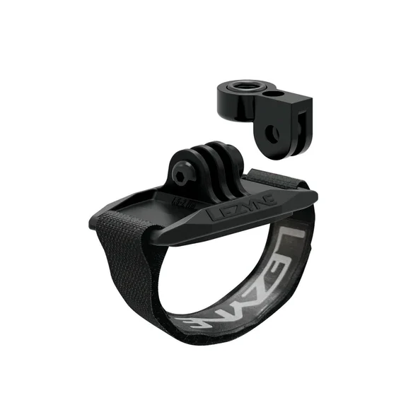 Lezyne LED Light Helmet Mount With Go Pro Attachment - Image 2
