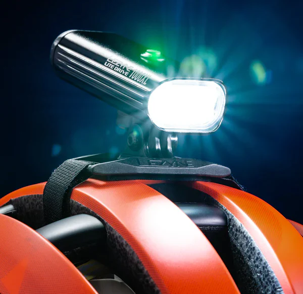 Lezyne LED Light Helmet Mount With Go Pro Attachment - Image 4