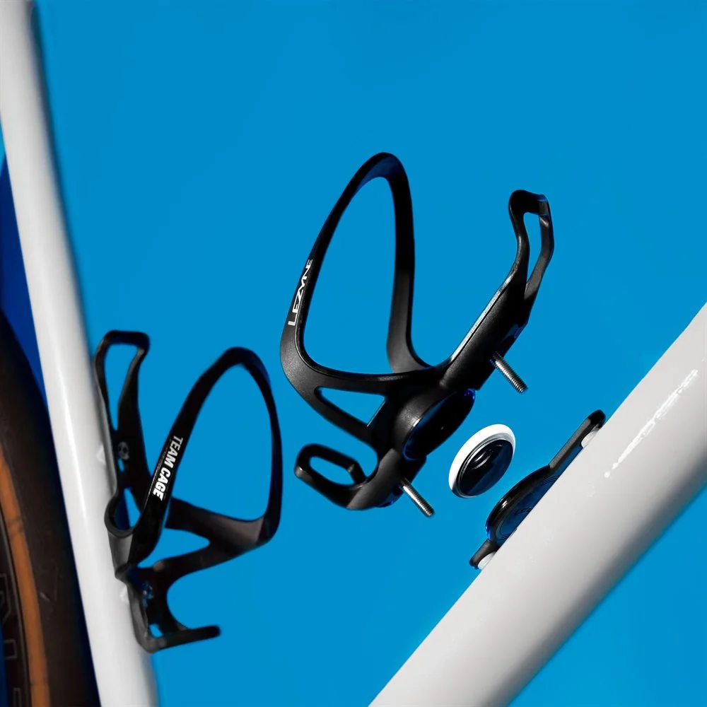 Lezyne Matrix AirTag Bottle Cage In Black - Image 5