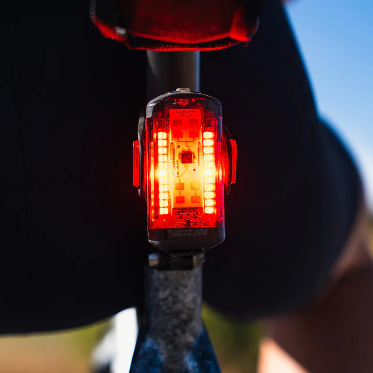 Lezyne Radar Drive LED 300 Lumen Rear Light - Radar Technology For Vehicle Detection - Image 2