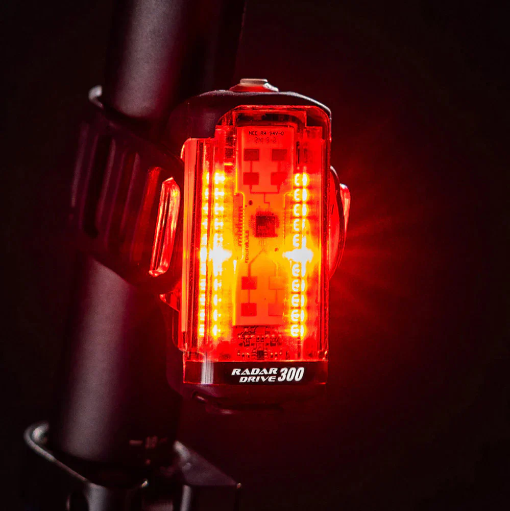 Lezyne Radar Drive LED 300 Lumen Rear Light - Radar Technology For Vehicle Detection - Image 6