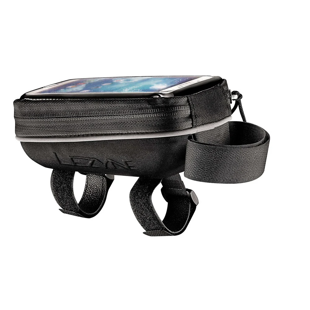 Lezyne Smart Energy Caddy In Black -  Phone Case Has Touchscreen Compatible Cover