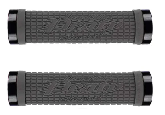 Lizard Skins Peaty Grips Dual Clamp Lock-On MTB BMX - Image 7