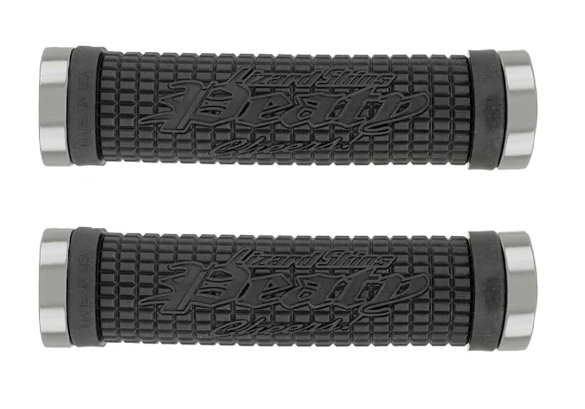 Lizard Skins Peaty Grips Dual Clamp Lock-On MTB BMX - Image 9