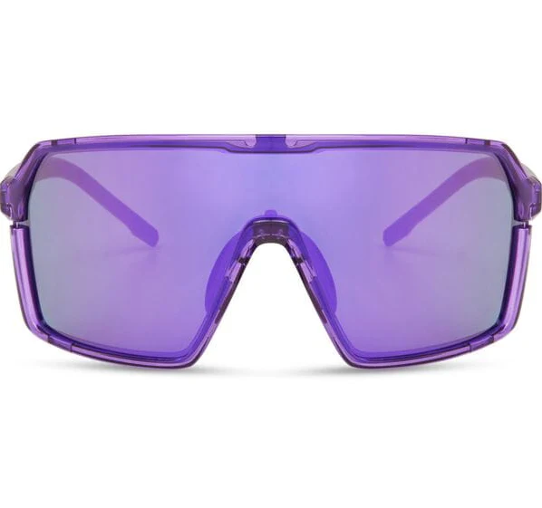 Madison Crypto Air Cycling Sunglasses 3 pack Changeable Lens - Crys Gloss Purple / Purple Mirror - Image 4