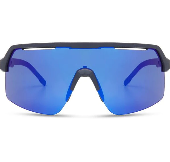 Madison Crypto Air Cycling Sunglasses 3 pack Changeable Lens | Ink Navy Frame / Blue Mirror Lens - Image 4