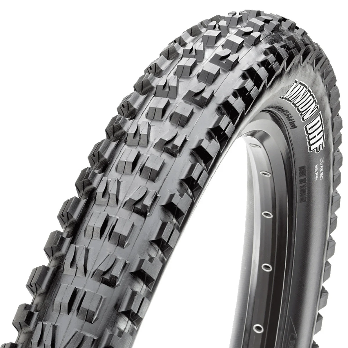 Maxxis Minion DHF Downhill 60 TPI Single Compound Wired Tyre 26 x 2.50