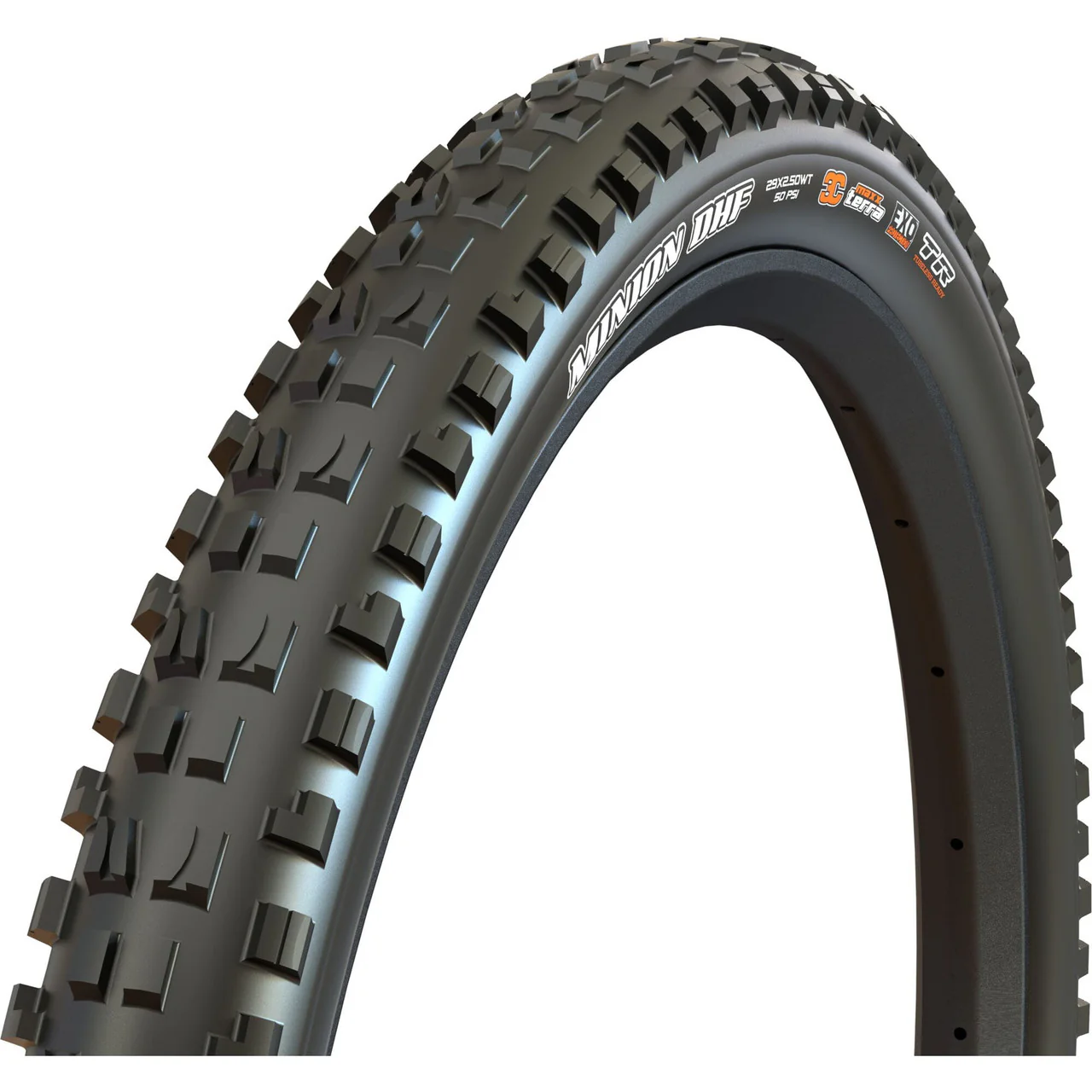 Maxxis Minion DHF WT 120x2 TPI 3C MaxxTerra Double Down Tubeless Folding  MTB Tyre
