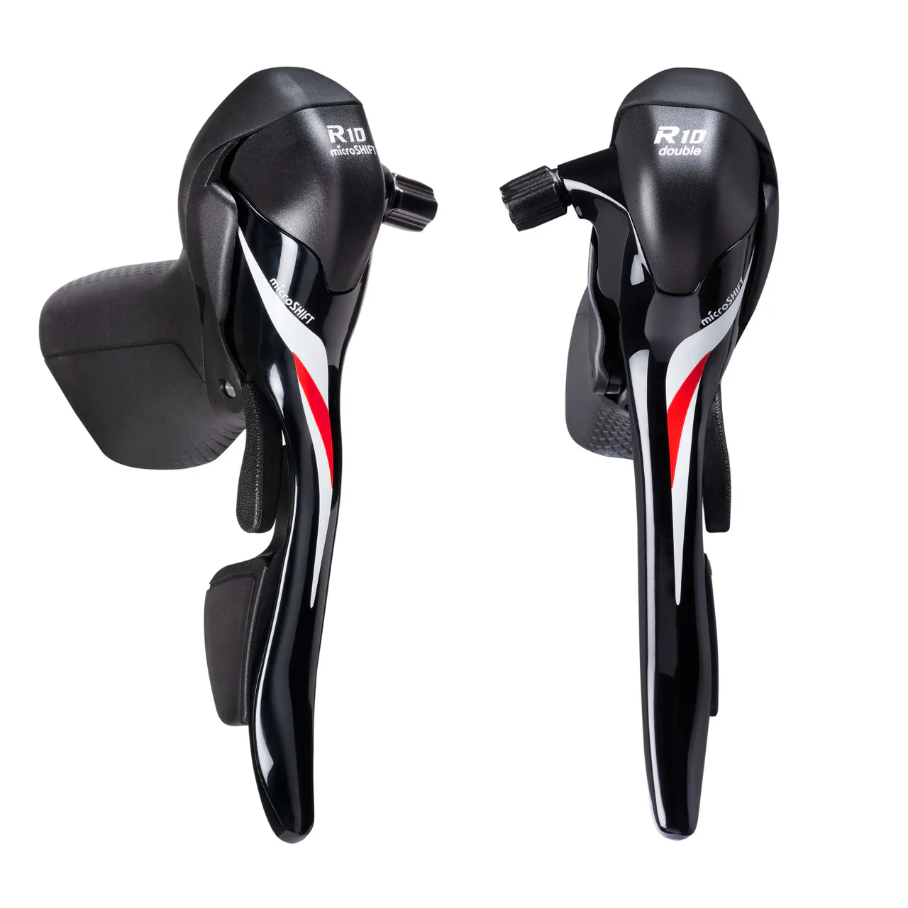 Microshift SB-R402K 10 Speed Double Road Drop Bar Shifters  Shimano Compatible