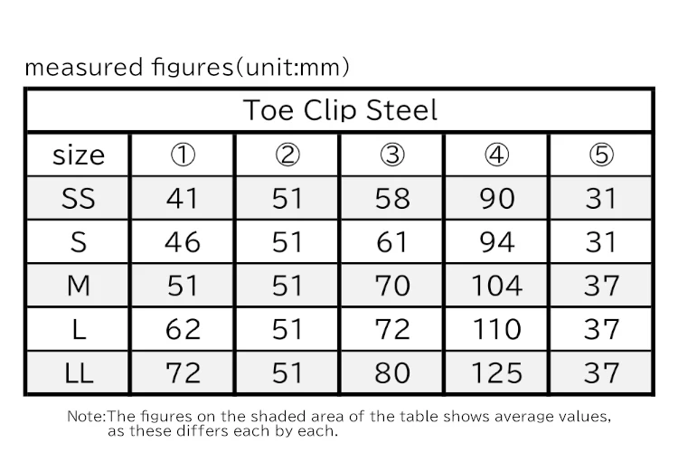 MKS Steel Toe Clips For Road / Touring - Pair - Image 3