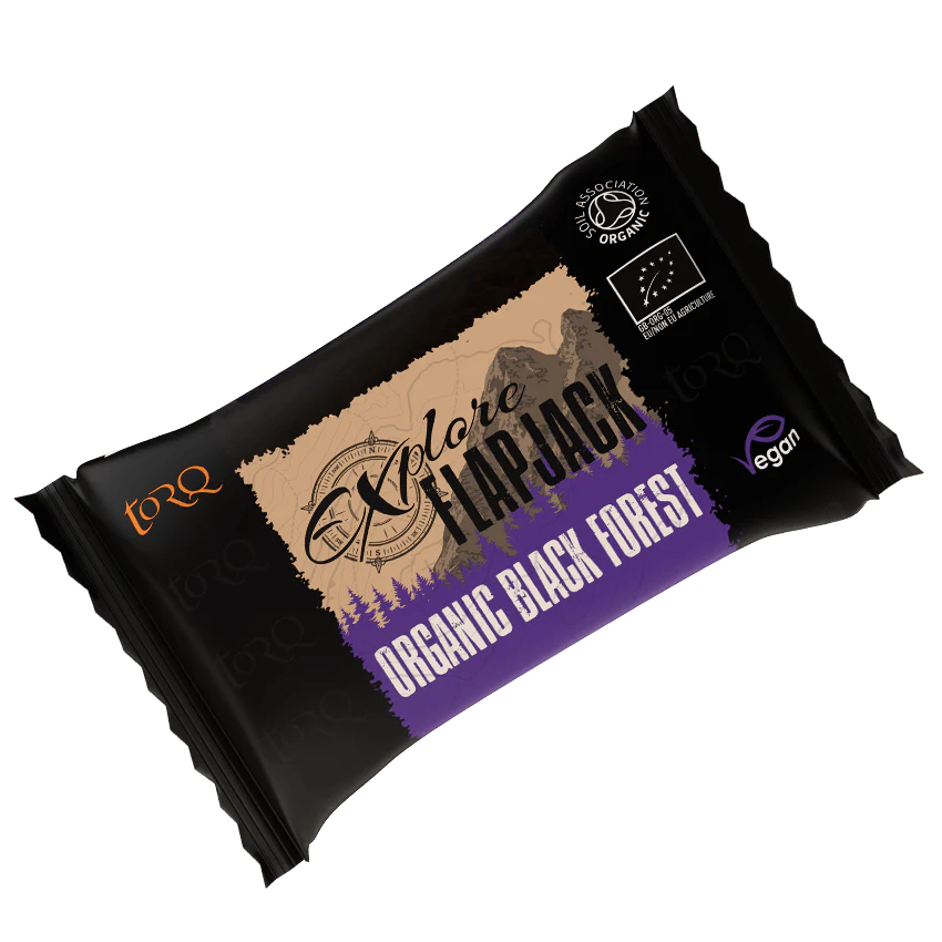 *NEW* TORQ Explore Flapjack Organic Black ForestBox of 20 x 65g Bars - Image 2