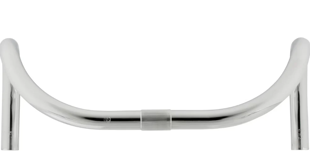 Nitto B125 Steel Track Handlebars |25.4mm Clamp | Silver
