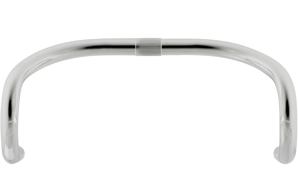 Nitto B125 Steel Track Handlebars |25.4mm Clamp | Silver - Image 2