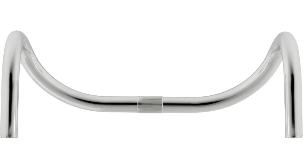 Nitto B125 Steel Track Handlebars |25.4mm Clamp | Silver - Image 3