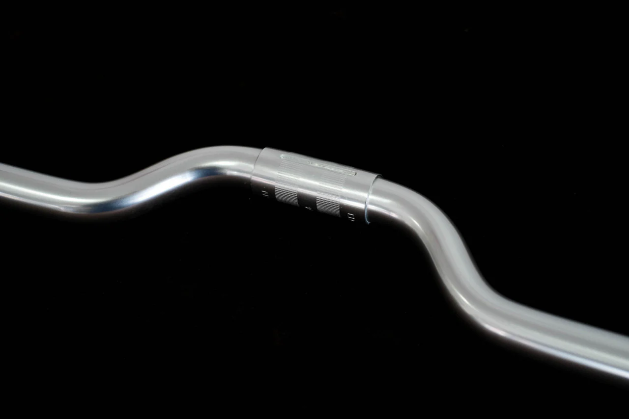 Nitto B220AA Riser Handlebar 25.4mm Clamp | 480mm Width In Silver - Image 2