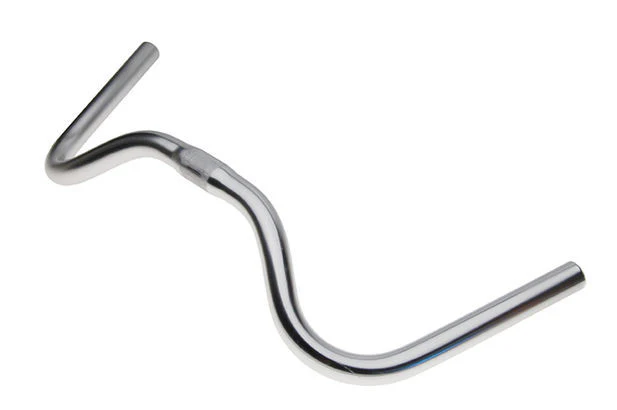Nitto B302AA North Road Handlebars | 25.4 Clamp | Width 490mm | Silver - Image 2
