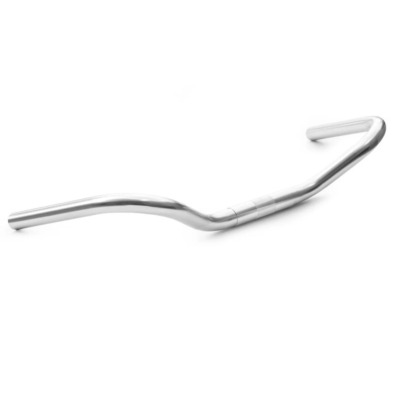 Nitto B304AAF Handlebars 25.4mm Clamp | 510mm Wide In Silver - Image 3