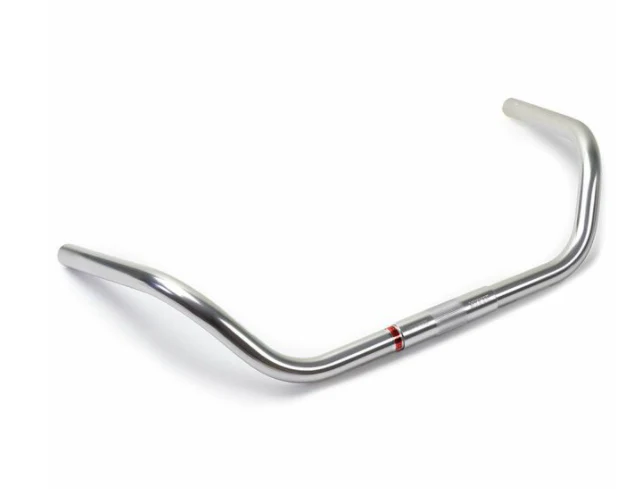 Nitto B353AAF Bosco Cruiser Handlebars | 25.4mm Clamp | 580mm Width | Silver - Image 2