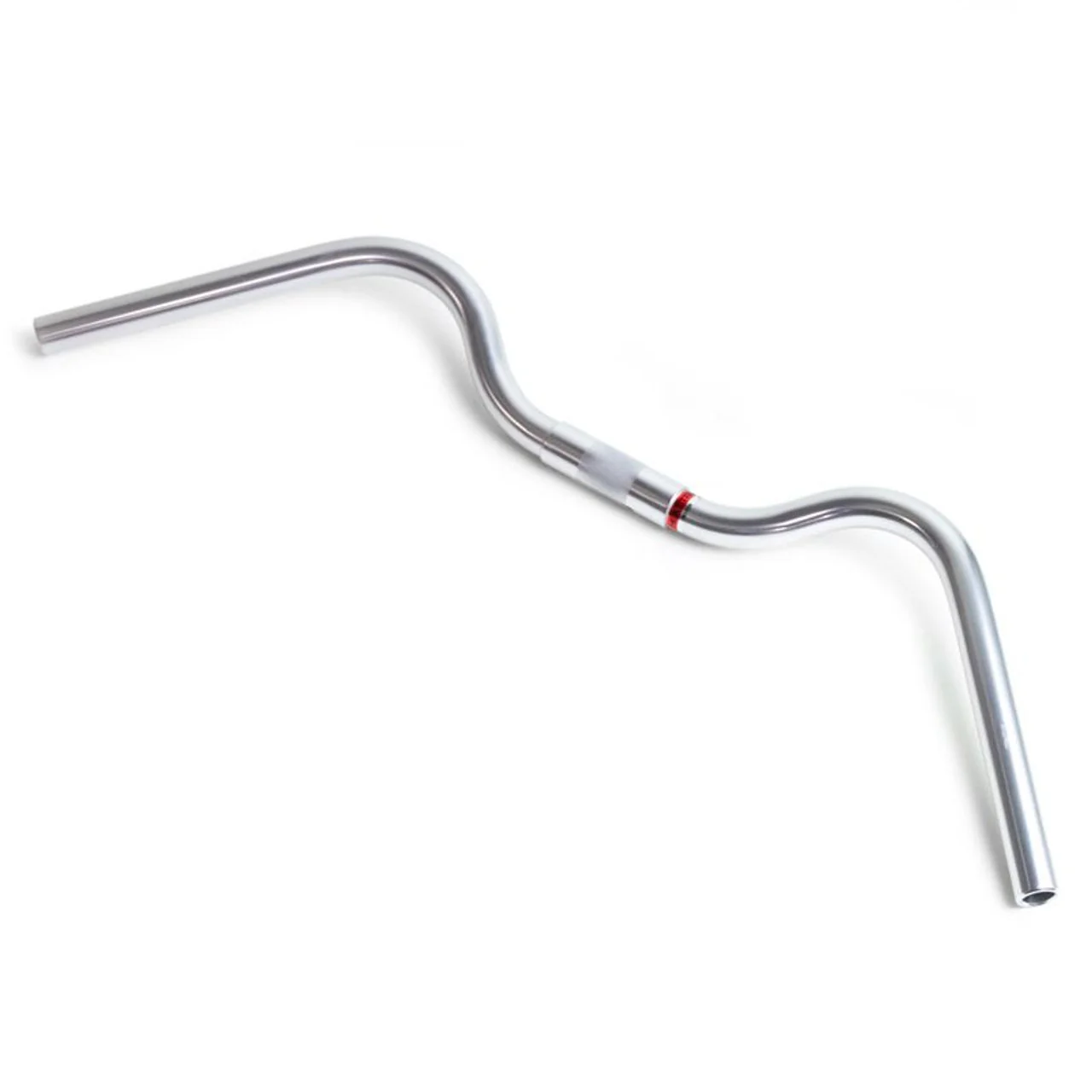 Nitto B355AA Kite Swept Back Bicycle Handlebars | 25.4mm Clamp | 630mm Wide | Silver - Image 4