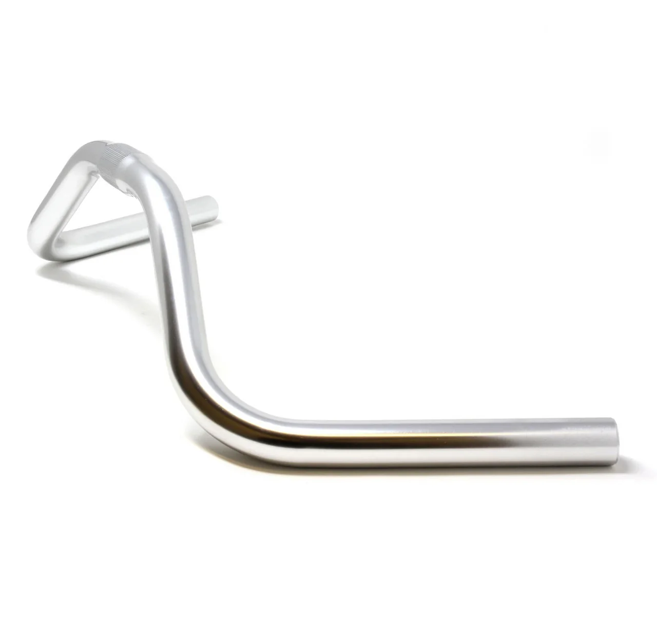 Nitto B483AA Touring Handlebars |25.4mm Clamp | 510mm Wide | Silver - Image 2