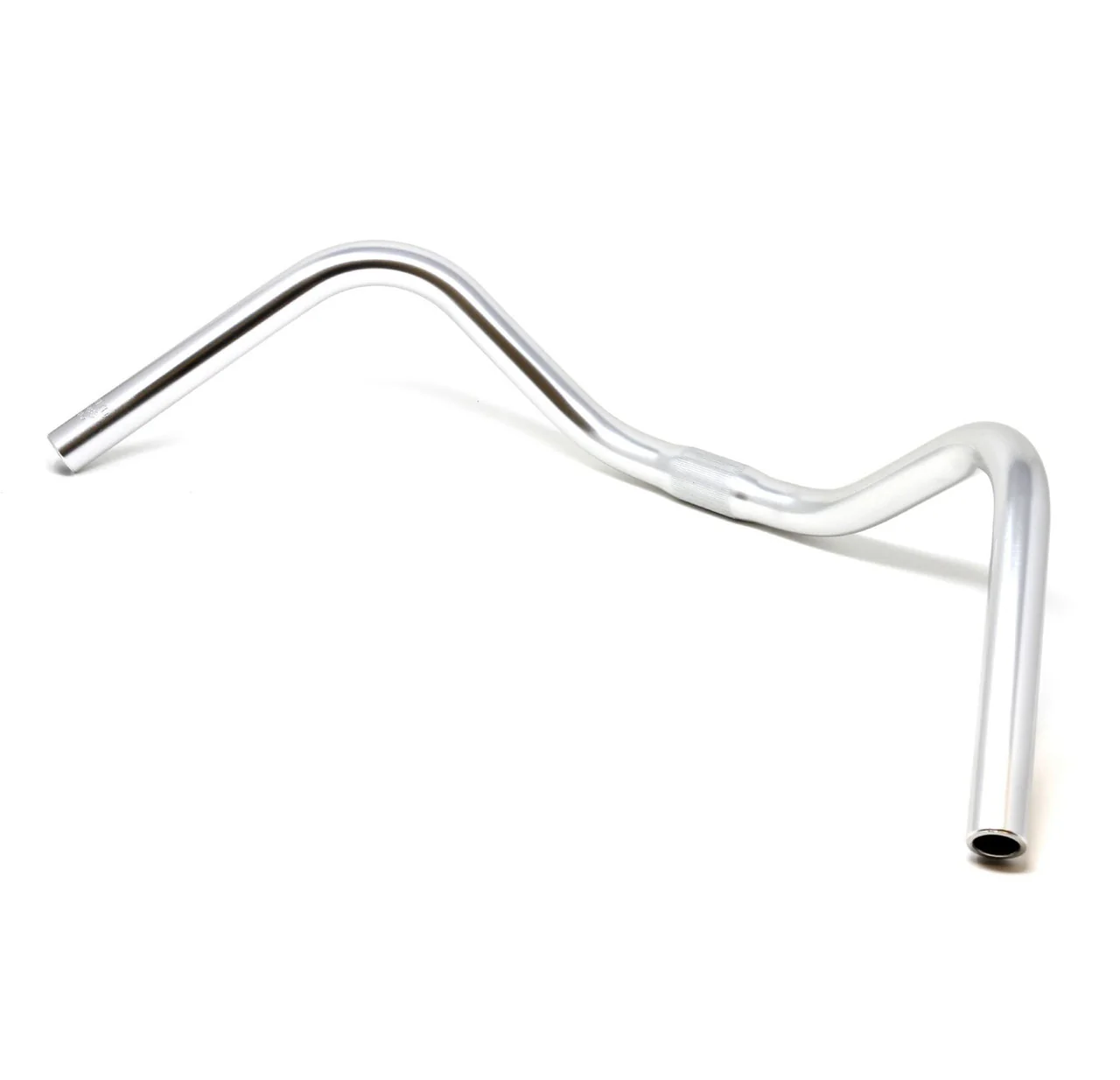 Nitto B483AA Touring Handlebars |25.4mm Clamp | 510mm Wide | Silver - Image 4