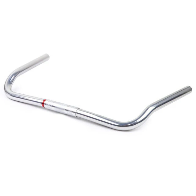 Nitto B614AAF Losco Handlebars 25.4mm Clamp | 540mm Wide | Silver - Image 2