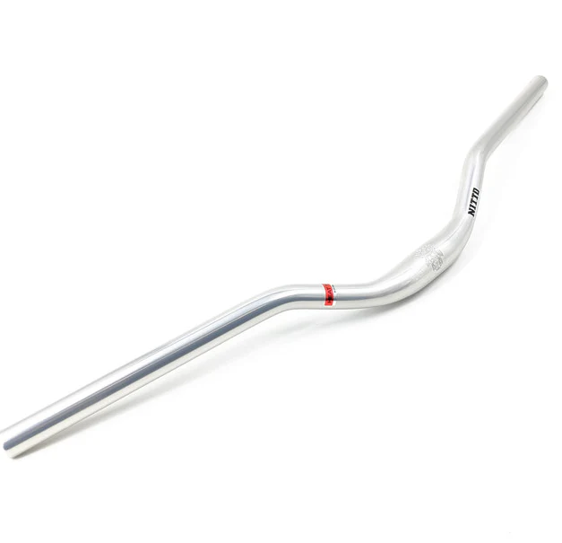 Nitto B801AA SSB 31.8mm Clamp | 730mm Wide Riser Handlebars in Silver - Image 2