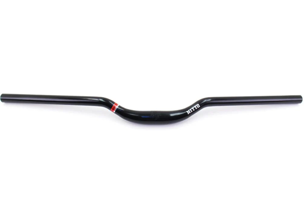 Nitto B809SSB MTB Riser Bicycle Handlebars 31.8mm Clamp | 730mm Wide | Black - Image 2