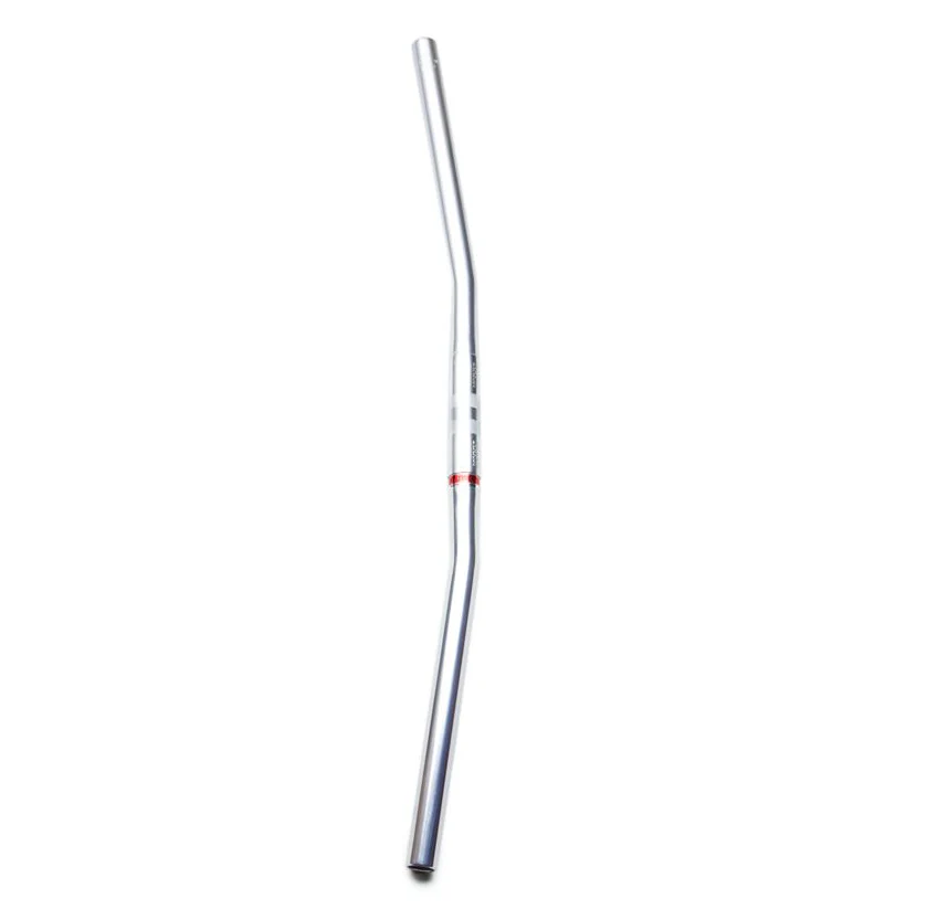Nitto B861 Slat Handlebars  | 25.4mm Clamp | 685mm Width | Silver - Image 2