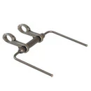 Nitto F-019 Handle Bar Mount | 31.8mm Clamp | Silver - Image 4