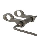 Nitto F-019 Handle Bar Mount | 31.8mm Clamp | Silver - Image 5