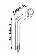 Nitto FU-82DX-190 1" Quill Riser Stem | 25.4mm Clamp | 80mm | Silver - Image 3
