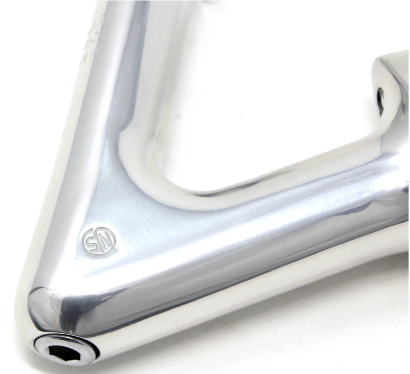 Nitto NJ PRO AA Quill Stem | 25.4mm Clamp | Silver | All Sizes - Image 3