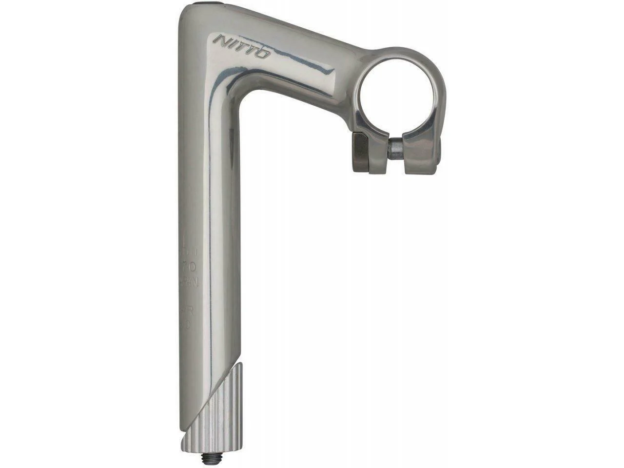 Nitto NP SX-60 Pearl Quill Stem | 26mm Clamp | Silver - Image 3