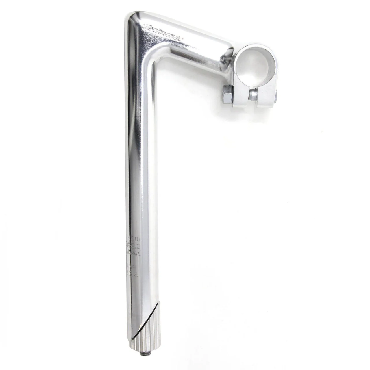 Nitto NTC-280 Technomic Quill  Stem | 25.4mm Clamp | Silver