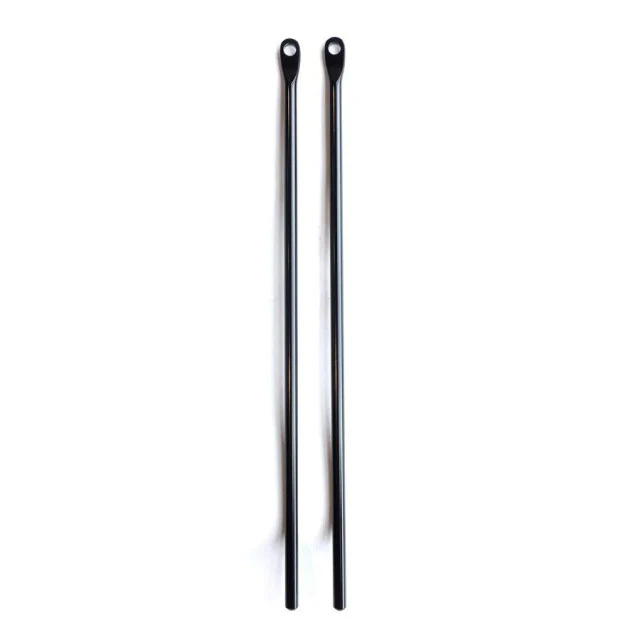 Nitto Pair of Alloy Rack Stay's | 7mm Diameter |  420mm Length | Black