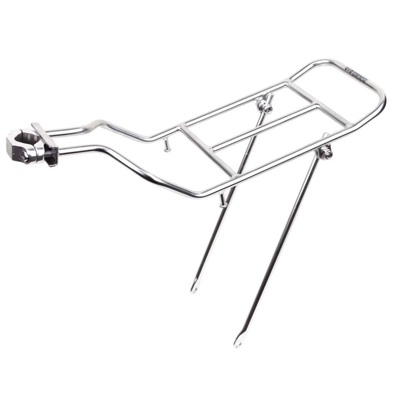 Nitto R10 Rear Bag Support Bicycle Rack Fits 24"- 28" Wheels | Silver - Image 3