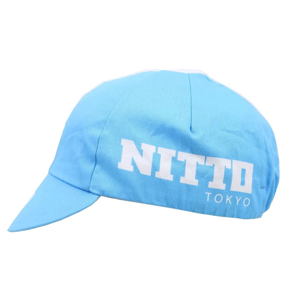 Nitto Racing Cycling Cotton Cap In Light Blue - Image 3