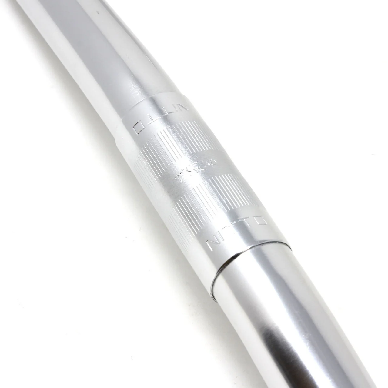 Nitto RB-010 Bullhorn Handlebars | 25.4mm Clamp | 400mm | Silver - Image 4
