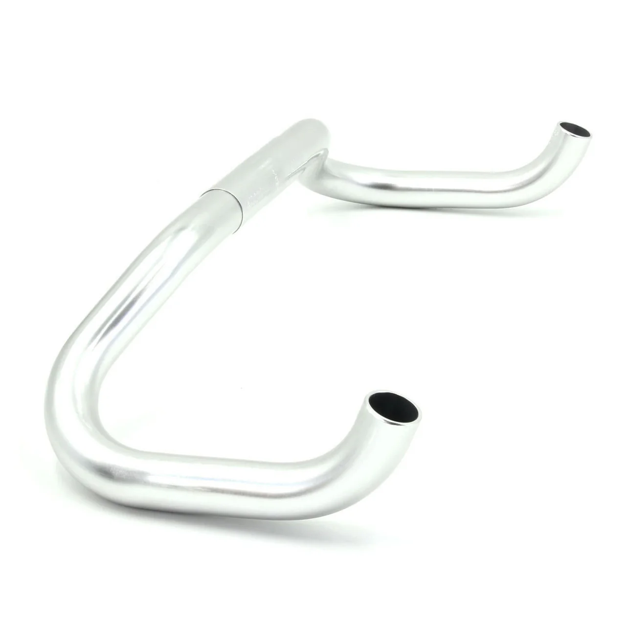 Nitto RB-030 Curved Bullhorn Handlebars | 25.4mm Clamp | Silver - Image 3