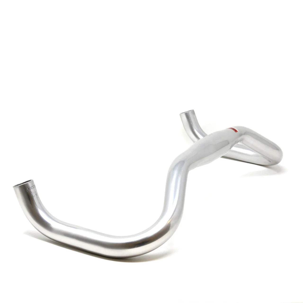 Nitto RB-030SSB Curved Oversize Bullhorn Handlebars | 31.8mm Clamp | Silver - Image 4