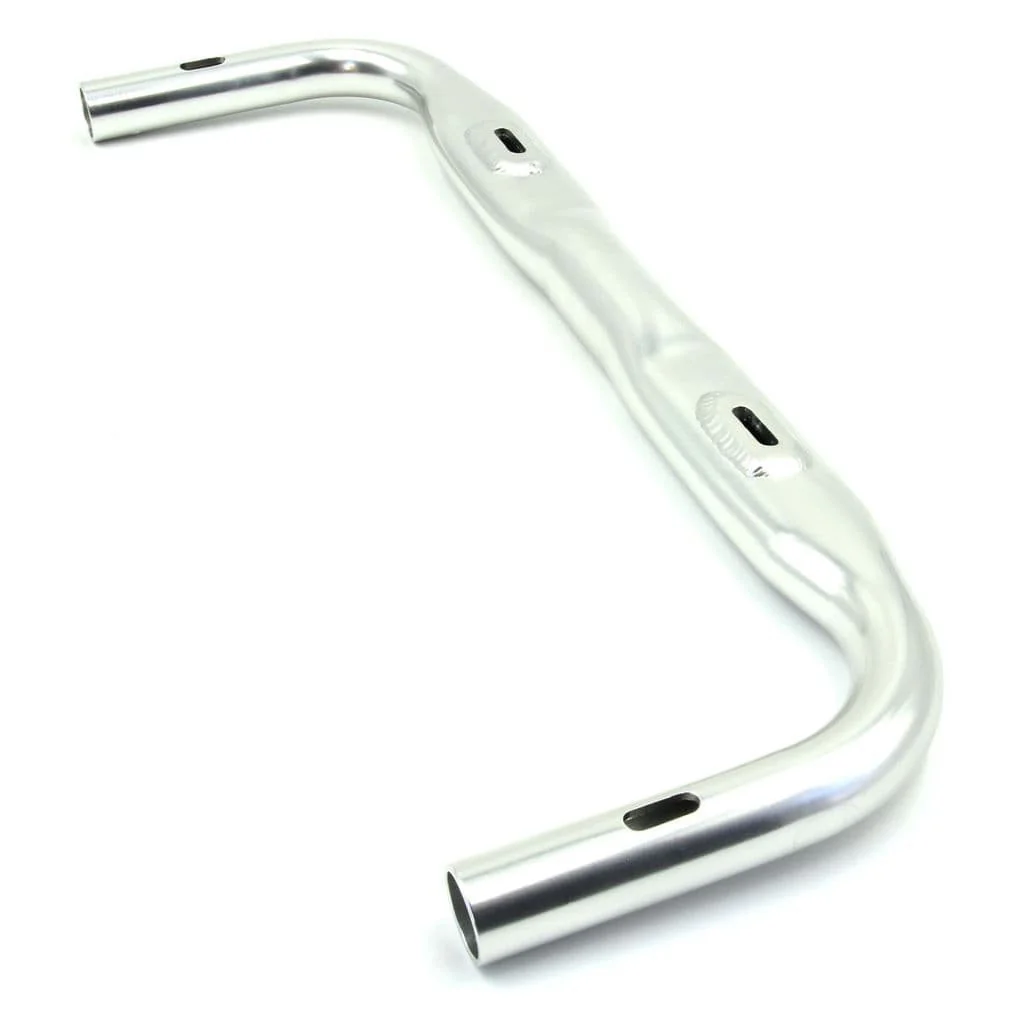 Nitto RB-036 Bullhorn Handlebars | 31.8mm Clamp | 420mm Wide | Silver - Image 2