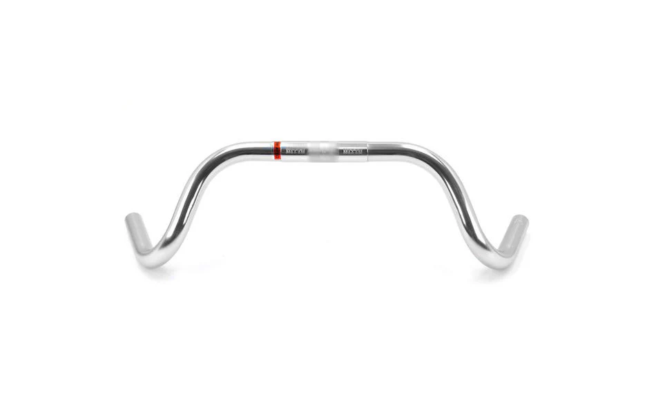 Nitto RM-3 Dirt Drop Flared Road/Gravel Handlebars | 25.4mm Clamp | 520mm | Silver - Image 2