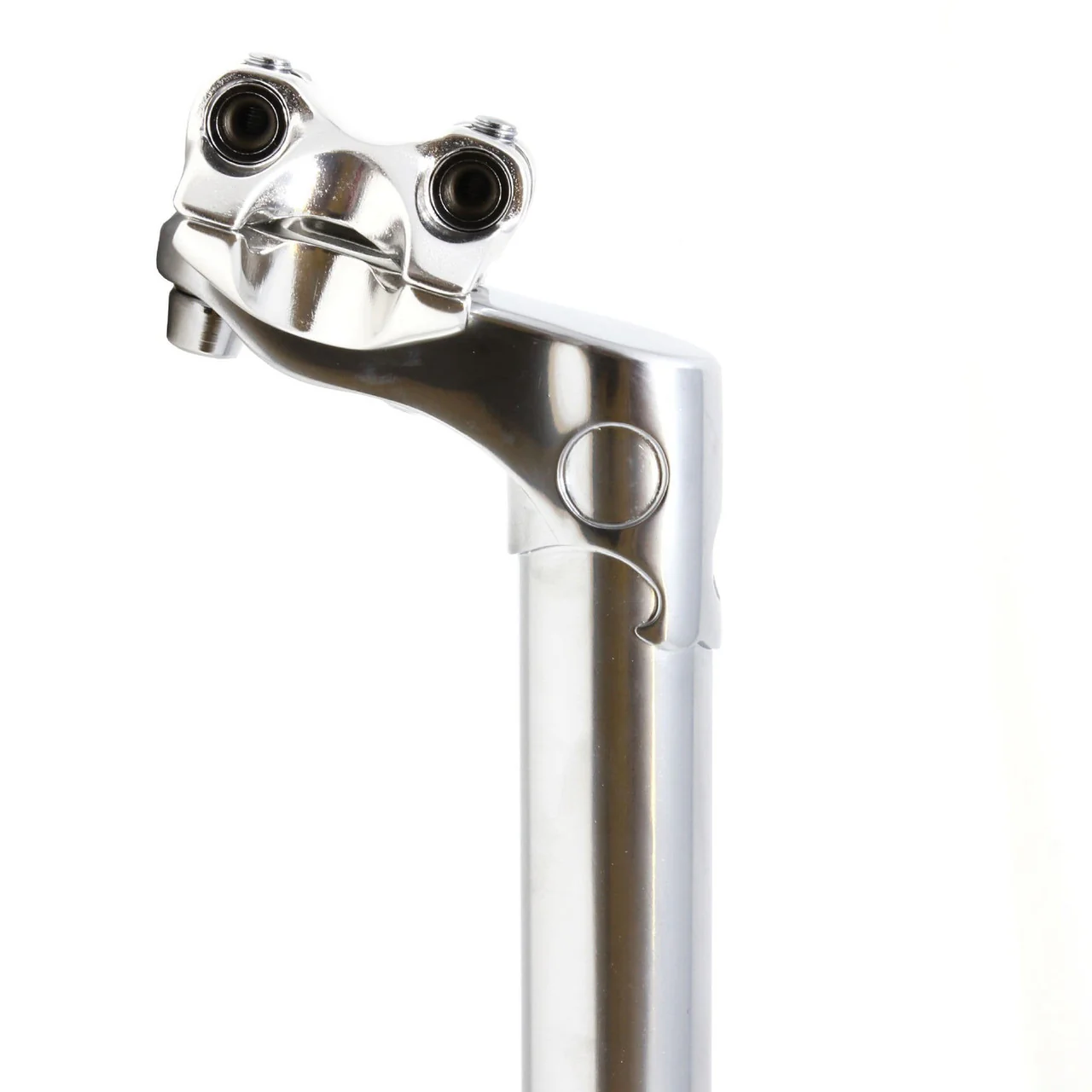 Nitto S84 Lugged Long Layback Seatpost In Silver | 27.2mm | 300mm | Cr.Mo - Image 4