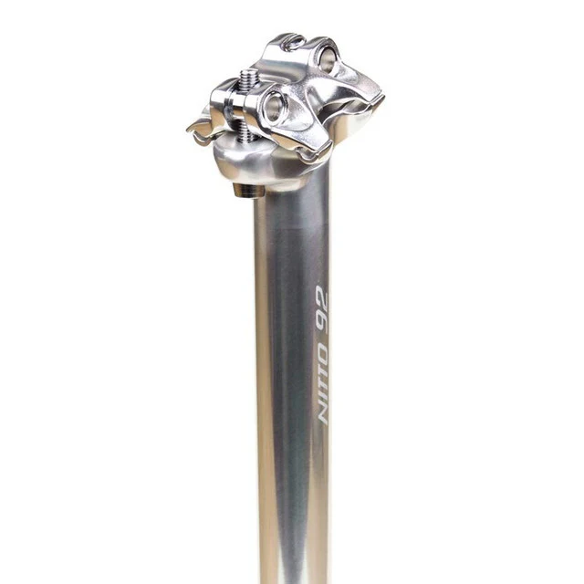 Nitto S92 Inline Seatpost | 27.2mm Clamp | Length 300mm | Silver - Image 3