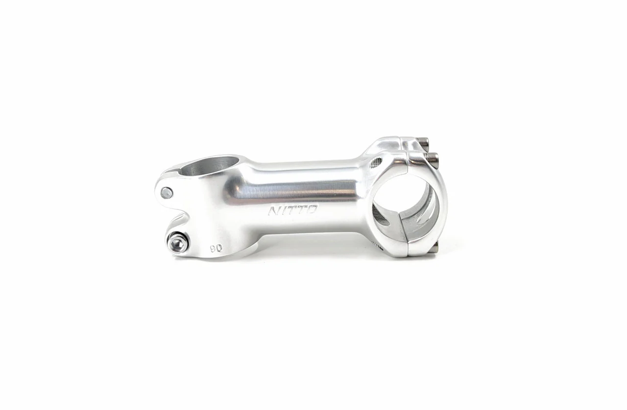 Nitto UI-26EX Handlebar Ahead Bicycle Stem | 31.8mm Clamp | Silver - Image 6