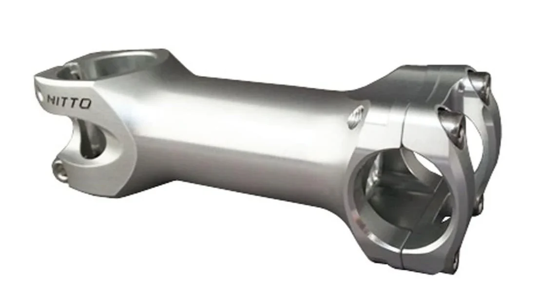 Nitto UI-87EX CNC Ahead Stem | 26mm Clamp | Silver