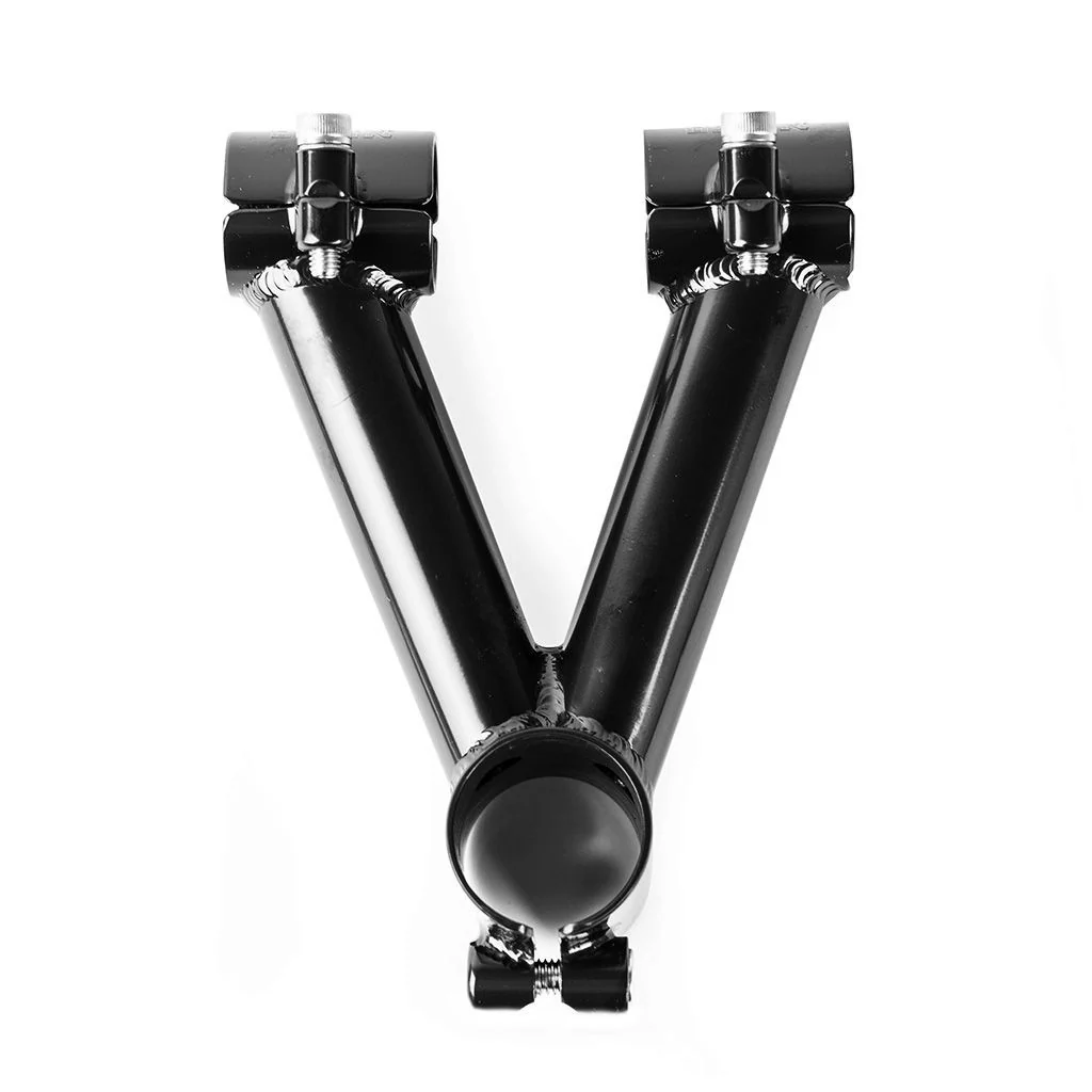 Nitto V-5 Ahead Handlebar Stem | 25.4mm Clamp | Black - Image 4