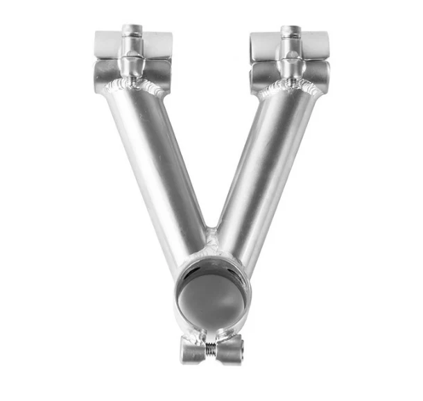Nitto V-5 Ahead Handlebar Stem | 25.4mm Clamp | Silver - Image 3