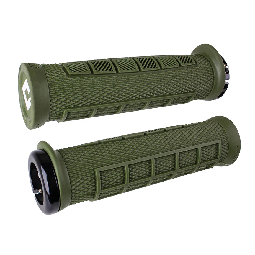 ODI Elite Pro V2.1 MTB Downhill Single Clamp Lock On Grips All Colours - Image 4